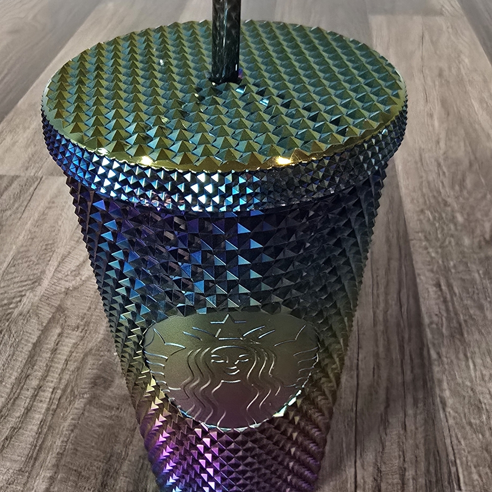 Starbucks Multicolor Textured Tumbler with Straw